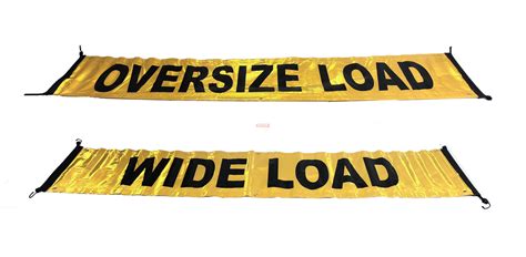 reflective oversize load signs